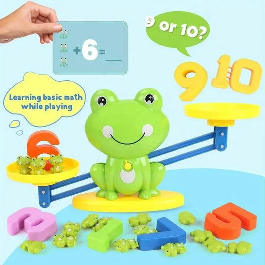 Educational Frog Balance Number Toy